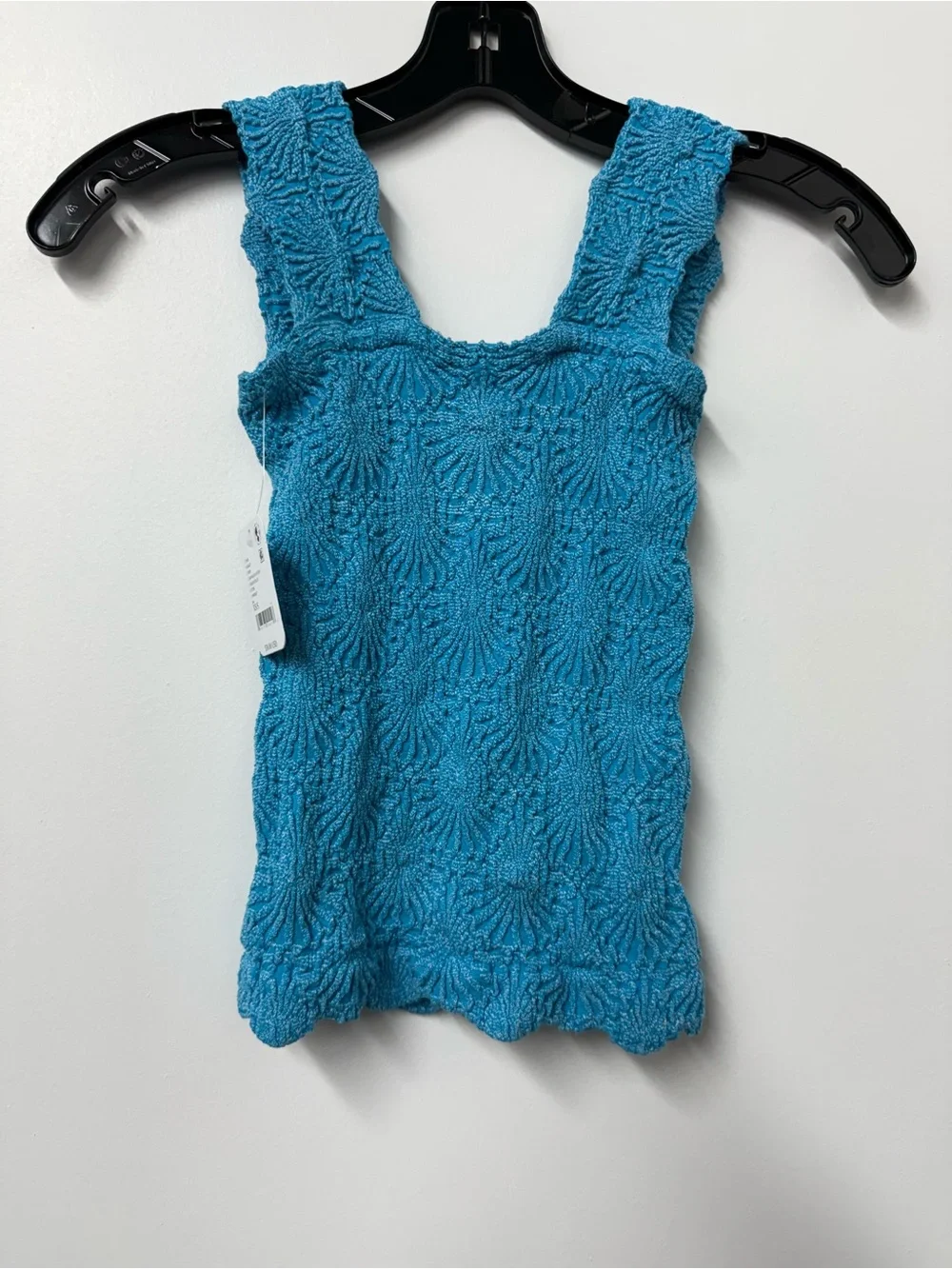 Free People Love Letter Cami in Hawaiian Blue